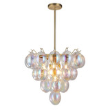 Kirkton Las 9 Light Medium Chandelier by BSH - 135-BEL-1337418