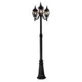 Brooklands Laurels Three Light Post Lantern by BSH - 135-BEL-185235