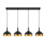 Bronte Quadrant 4 Light Oversized Island Pendant by BSH - 135-BEL-1287693