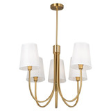 Newark Crest 5 Light Large Chandelier by BSH - 135-BEL-1107666