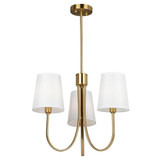 Newark Crest 3 Light Medium Chandelier by BSH - 135-BEL-1107664
