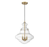 3 Light Medium Pendant 18.38 Inch Tall by BSH - 2583-BEL-1107289