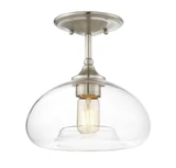 1 Light 10.75 Inch Wide Modern Semi Flush Mount by BSH - 2583-BEL-1107249