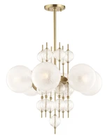 Calypso 6 Light Large Chandelier by Hudson Valley - 6427