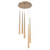 Cascade 5 LED Light Small Round Chandelier by Modern Forms PD-41805R - PD-41805R