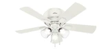 Crestfield 42 Inch Low Profile Ceiling Fan and LED Light Kit by Hunter Fans - 1000508