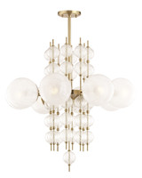 Calypso 8 Light Large Chandelier by Hudson Valley - 6433