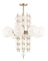 Calypso 8 Light Large Chandelier by Hudson Valley - 6433