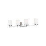 Zire 4 Light Vanity Light 34 Inch Wide by Visual Comfort Studio - 4490304