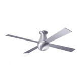 Ball Flush 4 Blade Flush Ceiling Fan 52 Inches Wide by Modern Fan Co - BAL-52-2