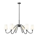 Gianna 6 Light Chandelier  20.75 x 46.25 Inch Wide by Z-Lite - 7509-6-46