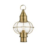 Newburyport 1 Light Outdoor Post Top Lantern 12 x 19.75 Inches by Livex  - 26905