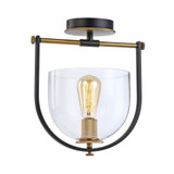 Cheshire 1 Light 12 Inch Wide Semi Flush Mount by Artcraft - AC11743
