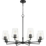 Goodwin 8 Light Large Chandelier by Quorum - 6204-8