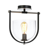 Cheshire 1 Light 12 Inch Wide Semi Flush Mount by Artcraft - AC11743