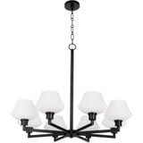 Cassini 8 Light Large Chandelier by Quorum - 6221-8