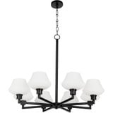 Cassini 8 Light Large Chandelier by Quorum - 6221-8