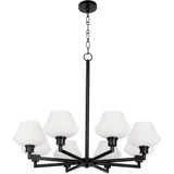 Cassini 8 Light Large Chandelier by Quorum - 6221-8