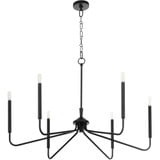 Providence 6 Light Mini Chandelier by Quorum - 6238-6