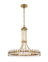 Clover 8 Light Medium Chandelier by Crystorama - CLO-8898