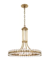 Clover 8 Light Medium Chandelier by Crystorama - CLO-8898