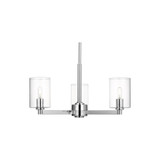 Fullton 3 Light Chandelier 10.38 X 21.63 Inch Wide by Visual Comfort Studio - 3164203C