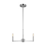 Fullton 3 Light Chandelier 10.38 X 21.63 Inch Wide by Visual Comfort Studio - 3164203C