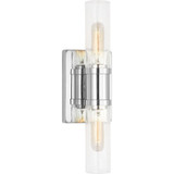 Keaton 2 Light Small Bath Vanity 16 X 5 Inch Wide by Visual Comfort Studio - 4465002C