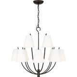 Marina 12 Light Chandelier 27 Inch X 30 Inch Wide by Visual Comfort Studio - CC18312