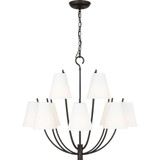 Marina 12 Light Chandelier 27 Inch X 30 Inch Wide by Visual Comfort Studio - CC18312