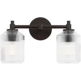 Barstow 2 Light Bath Vanity 9 Inch X 15 Inch Wide by Visual Comfort Studio - CV1092