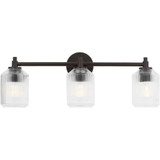 Barstow 3 Light Bath Vanity 9 X 25.5 Inch Wide by Visual Comfort Studio - CV1093