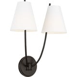 Marina 2 Light Wall Sconce 17.5 X 14.5 Inch Wide by Visual Comfort Studio - CW1422