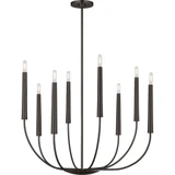 Lois 8 Light Chandelier 29 Inch and 34 Inch Wide by Visual Comfort Studio - EC1198