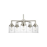 Anders 5 Light Chandelier 16 Inch Tall and 24 Inch by Visual Comfort Studio - GLC1175