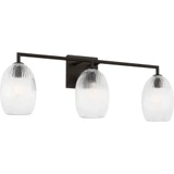 Serafina 3 Light Bath Vanity 9.63 X 27 Inch Wide by Visual Comfort Studio - HV1003