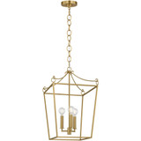 Carlyle 4 Light Pendant 27.25 X 17.63 Inch Wide by Visual Comfort Studio - KSC1174