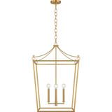 Carlyle 4 Light Pendant 32.13 Inch X 21 Inch Wide by Visual Comfort Studio - KSC1194