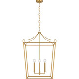 Carlyle 4 Light Pendant 32.13 Inch X 21 Inch Wide by Visual Comfort Studio - KSC1194