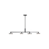 Khan 30W 4 LED Large Chandelier 34 Inch Wide by Visual Comfort Studio - SLC1084
