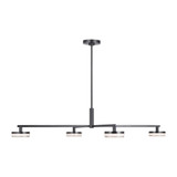 Khan 30W 4 LED Large Chandelier 34 Inch Wide by Visual Comfort Studio - SLC1084
