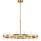 Silas 49W LED Chandelier 6.2 Inch and 36 Inch Wide by Visual Comfort Studio - SLC11032