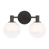 Torian 2 Light Bath Vanity 15 Inch Wide by Visual Comfort Studio - SLV1002