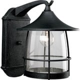 Prairie 1 Light Outdoor Wall Lantern 13.5 Inch Tall by Progress - P5764