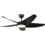 Arkdale 5 Blade Ceiling Fan with Light Kit 52 Inch Wide by Generation - 5ARKSM52D