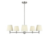 Vilera 5 LED Chandelier 33.25 Inch Wide by Generation - GLC1865E