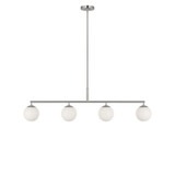 Nube 60W 4 LED Linear Chandelier 12.63 Inch and 48 Inch Wide by Generation - GLC1814E