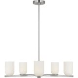Neblina 5 LED Chandelier 27.5 Inch Wide by Generation - GLC1935E