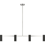Zentro 4 LED Linear Chandelier 48 Inch Wide by Generation - GLC2074E