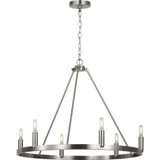 Mirla 6 Light Chandelier 28 Inch Wide by Generation - GLC2016